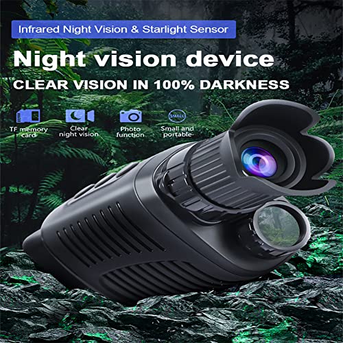 Night Vision Monocular, Night Vision Camera 1080P Full, 5X Digital Zoom Ip 65 Waterproof, For Traveling Spotting Hunting Camping #TOP1