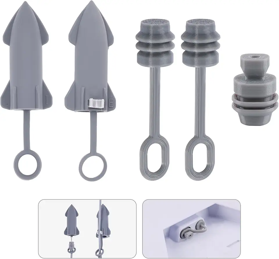 Mini cabo Starlink tampas de silicone, tampas de plugue Starlink mini porta de alimentação, tampas protetoras de plugue de cabo, acessórios Starlink V4 tampas de silicone roteador e antena terminam