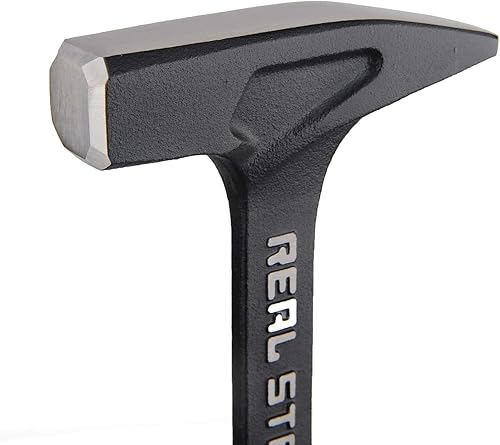 Miniatura 2 de REAL STEEL Martillo de herrero de pein cruzado 11 oz forjado en martillo de chapa de acero de una pieza 0572