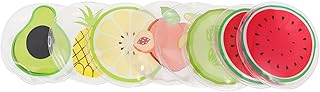 FOMIYES 8Pcs Compressas De Gelo Para Os Olhos Padrão De Frutas Almofadas Para Os Olhos De Resfriamento Reutilizáveis E Sob Os Olhos Almofadas Para Os Olhos Frios De Verão E