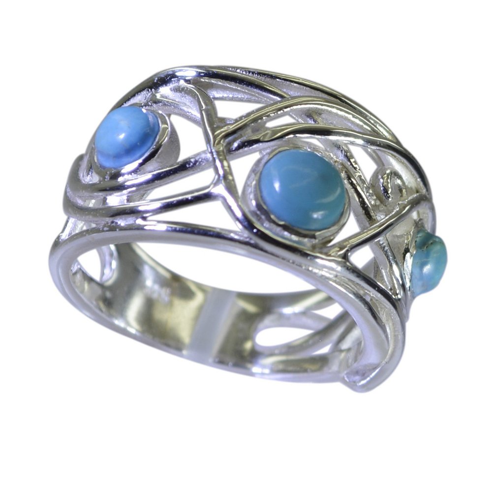 Bague promesse turquoise argent authentique le cadeau d'engagement idéal - 6