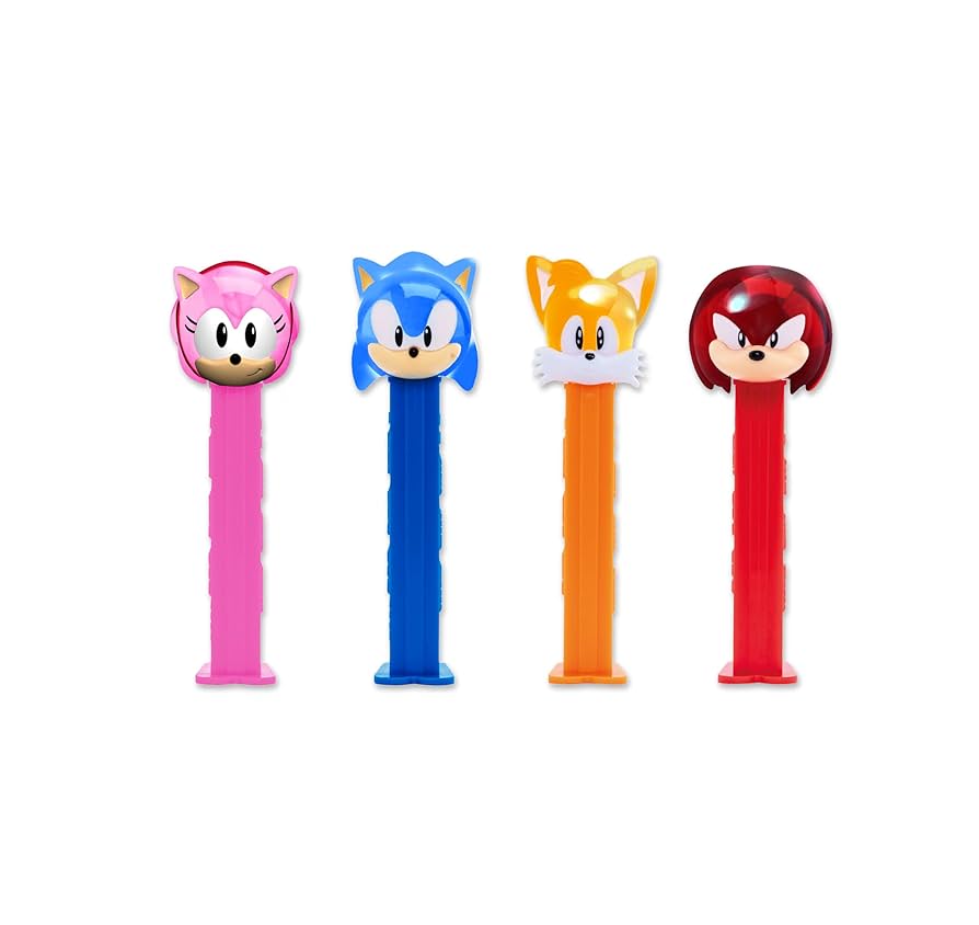 Amazon.com : Sonic the Hedgehog PEZ Gift Set (Four PEZ
