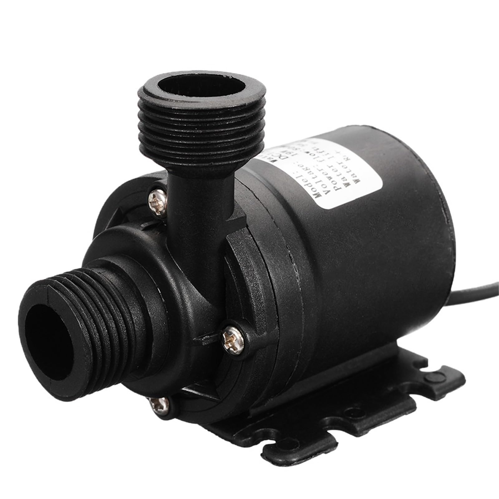 DC 12 V/24 V Wasserumfüllpumpe, wasserdichte Wasser-Tauchpumpe, 5,5 m bürstenloser Motor für Kühlsystem, Brunnenheizung (12 V)