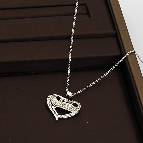 Miniatura 3 de CENWA Collar para amantes de la música, joyería temática de músico, collar de música cura el alma, regalo de música para artistas y músicos,