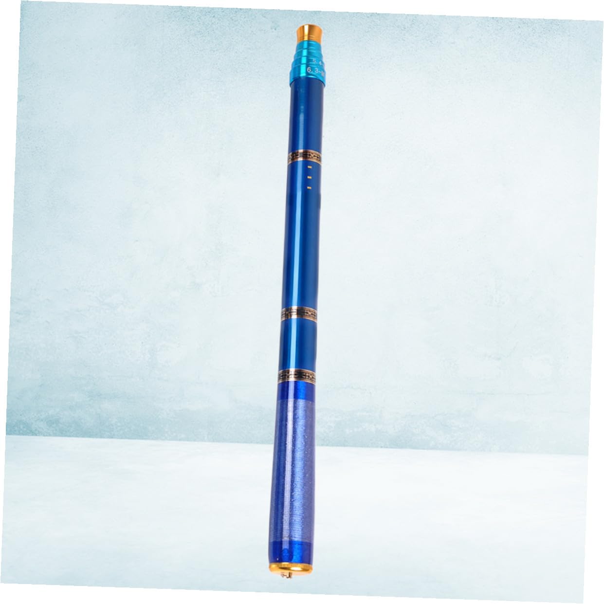Canna da Pesca Compatta Ultra Corta in Fibra di Carbonio Blu | Uso per Laghi e Torrenti, Presa Confortevole, Struttura Leggera, Pulizia Semplice