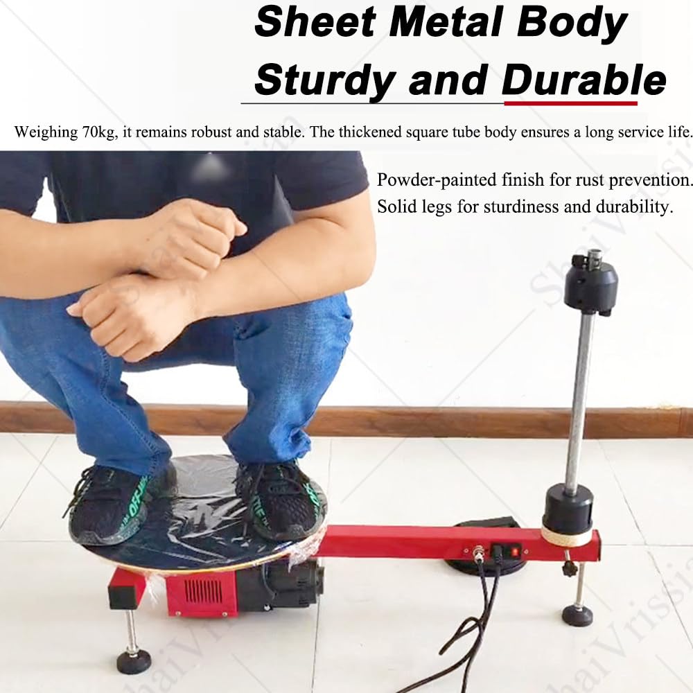 Dévidoir électrique Table Pour Film étirable,Distributeur Film Pour Emballage,Plateau Tournant 40 Cm,Interrupteur Au Pied,Vitesse 30 Tr/Min,Pour Carton Logistique Express 50cmstretchfilm*4