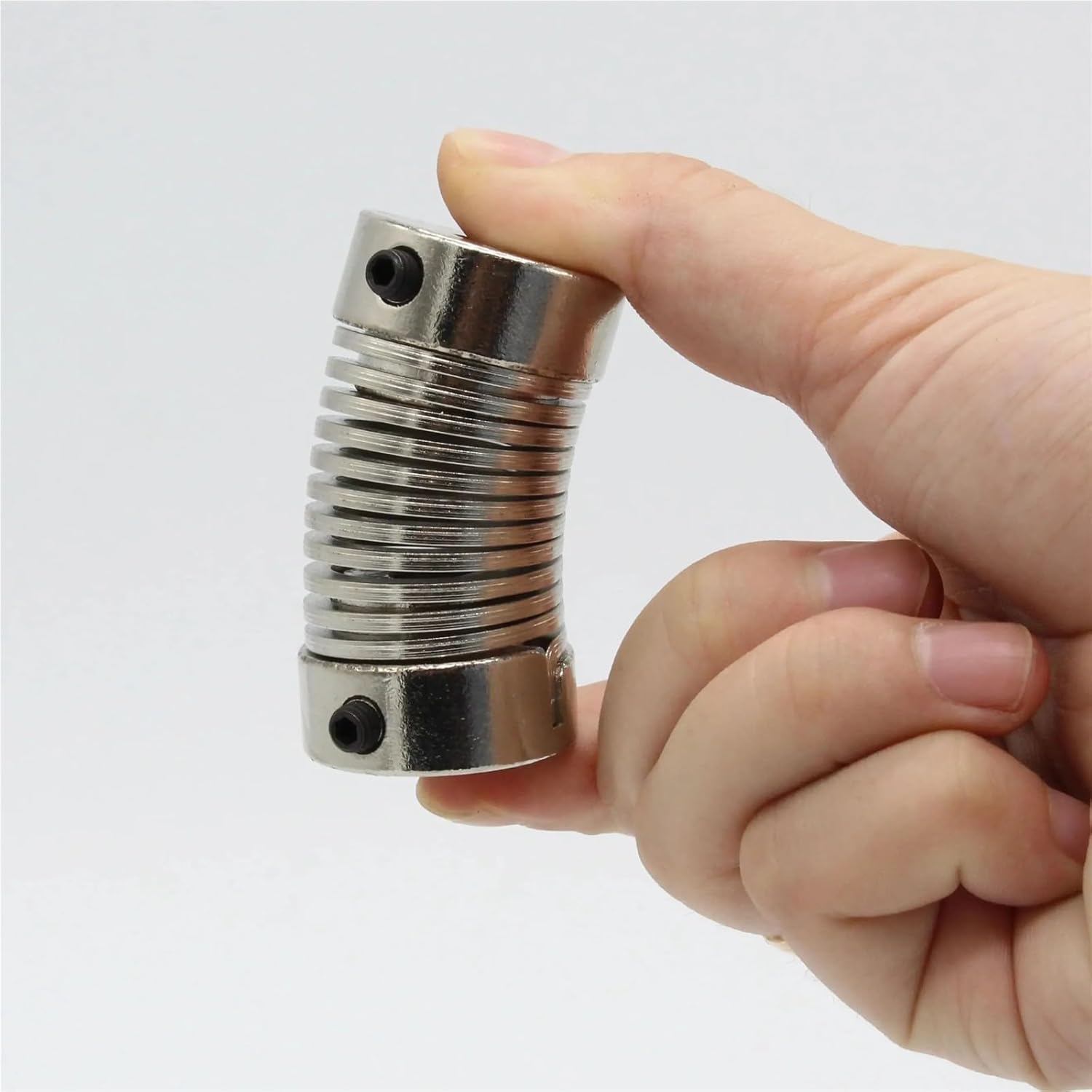 Spring Coupling D26L38 Encoder Stepper Servo Motor Elastic Thread Flexible Soft 1Pcs(LP-D-D26L38-6-6)