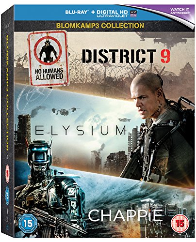 Chappie / District 9 / Elysium - Set [Blu-ray] [Import anglais] image 3