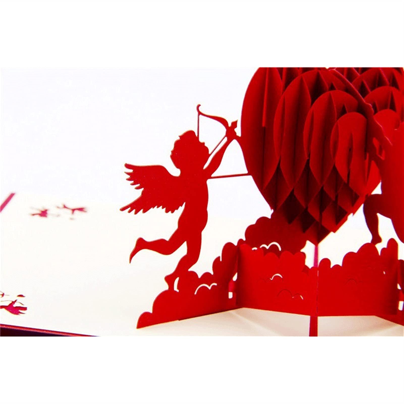 Geburtstagskarten 3d Pop. HOCH Hochzeitseinladung Grußkarten Geschenke zum Valentinstag Hochzeitstag Geburtstag Party Postkarten Überraschung Geschenk Erstellen Sie einen besonders warmen Moment Gebur
