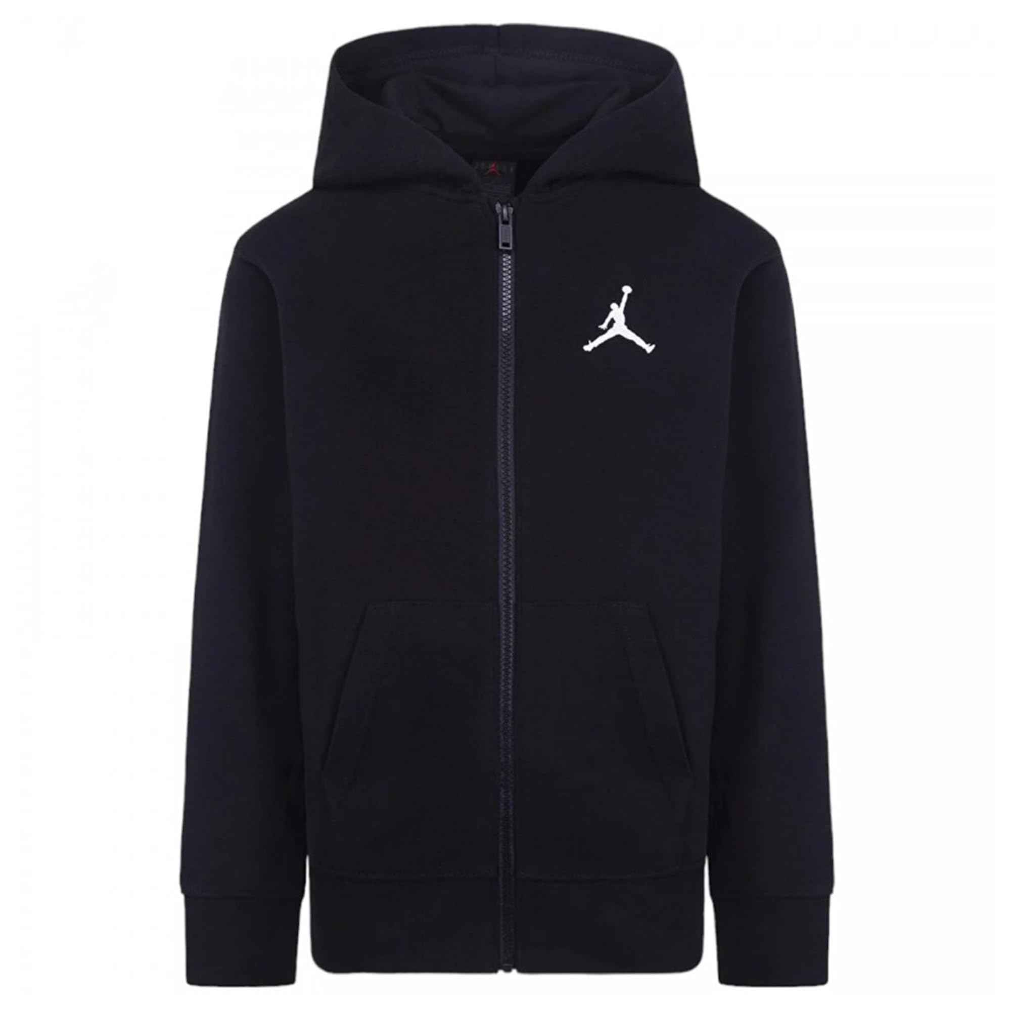 JORDAN Felpa Bambino Full Zip essencial Nero 95C573 23 Black Bambino 8-10Y