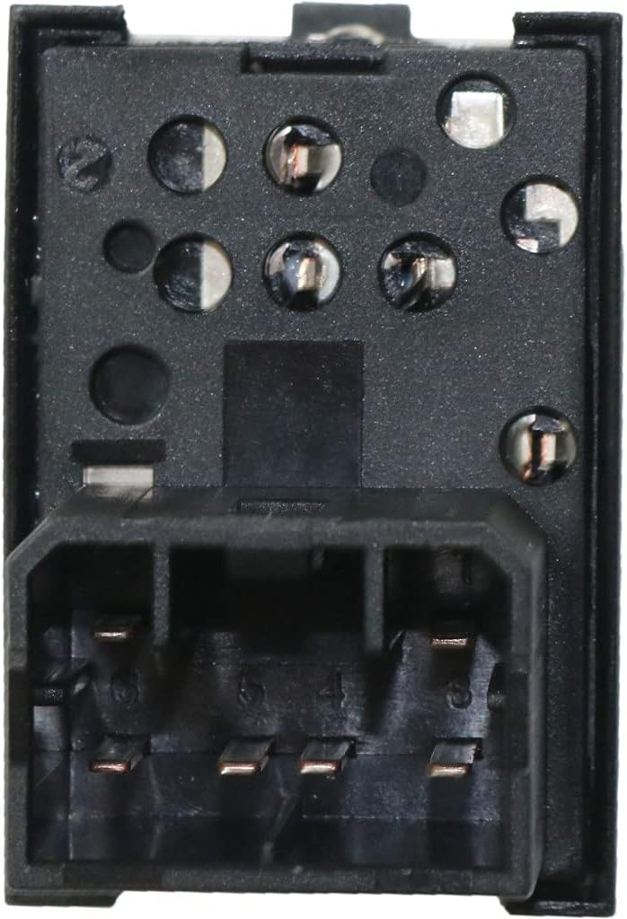 For Jeep Wrangler TJ Wiper Switch 1997-2006 | 6 Blade Terminals | DS1056 | 56007249