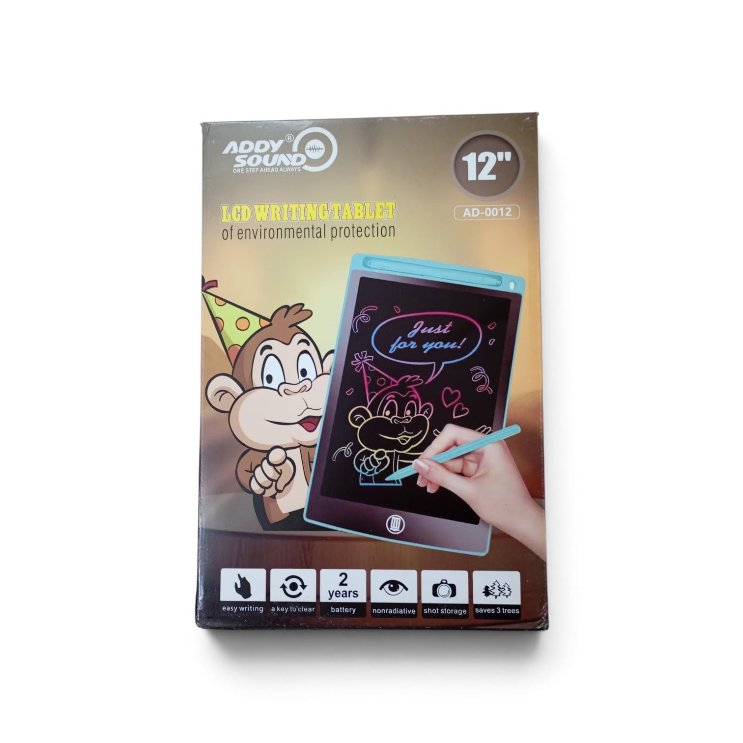 Addy Sound 12 Inch LCD Writing Slate Tablet AD-0012 | 12 inch LCD WRITING tablet-picture-15