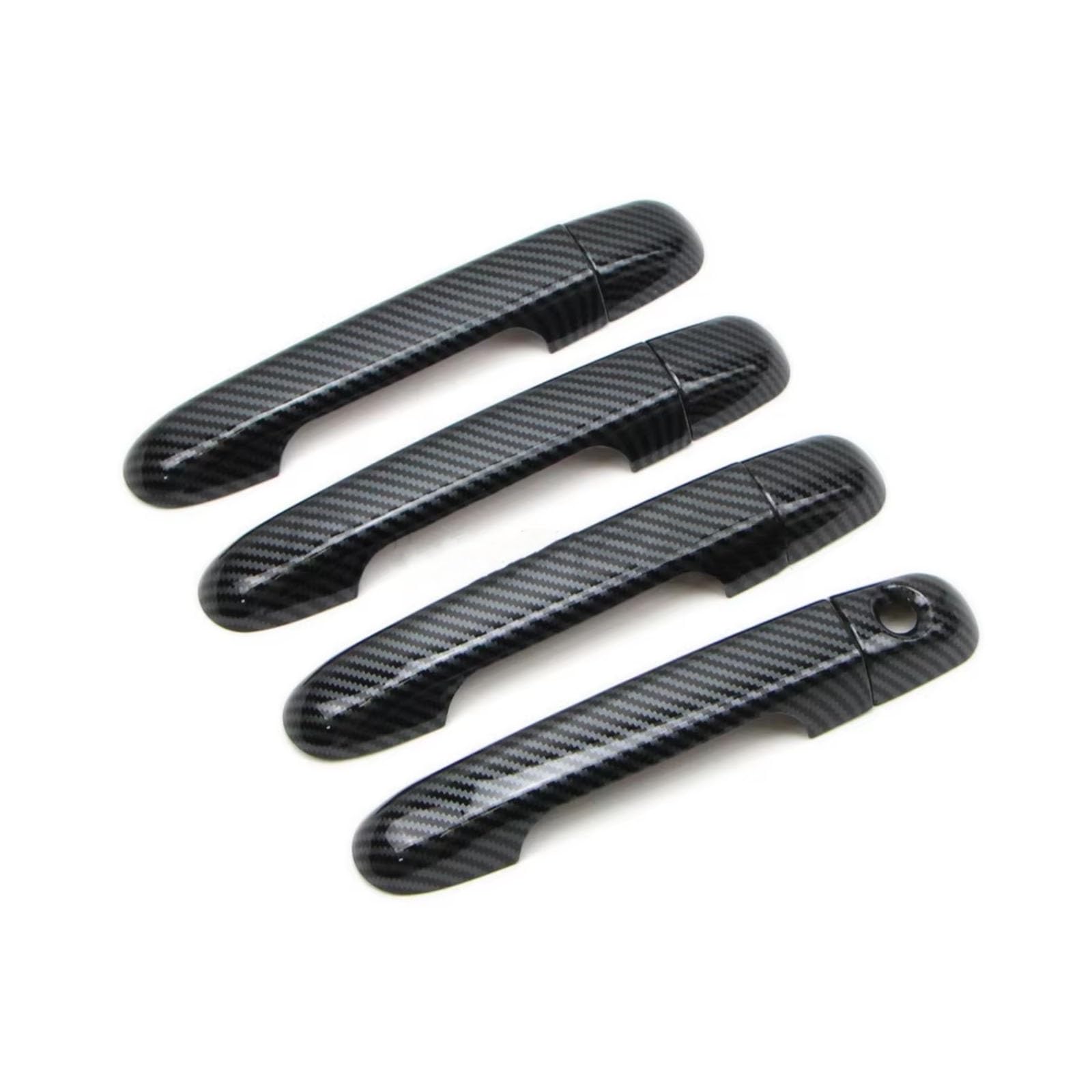 MAIEYTE car Handle Cover Compatible with Hyundai for Brio for Avega 2006-2010 for I30 2008-2011 Car Exterior Side Door Handle Cover Decoration Replacement