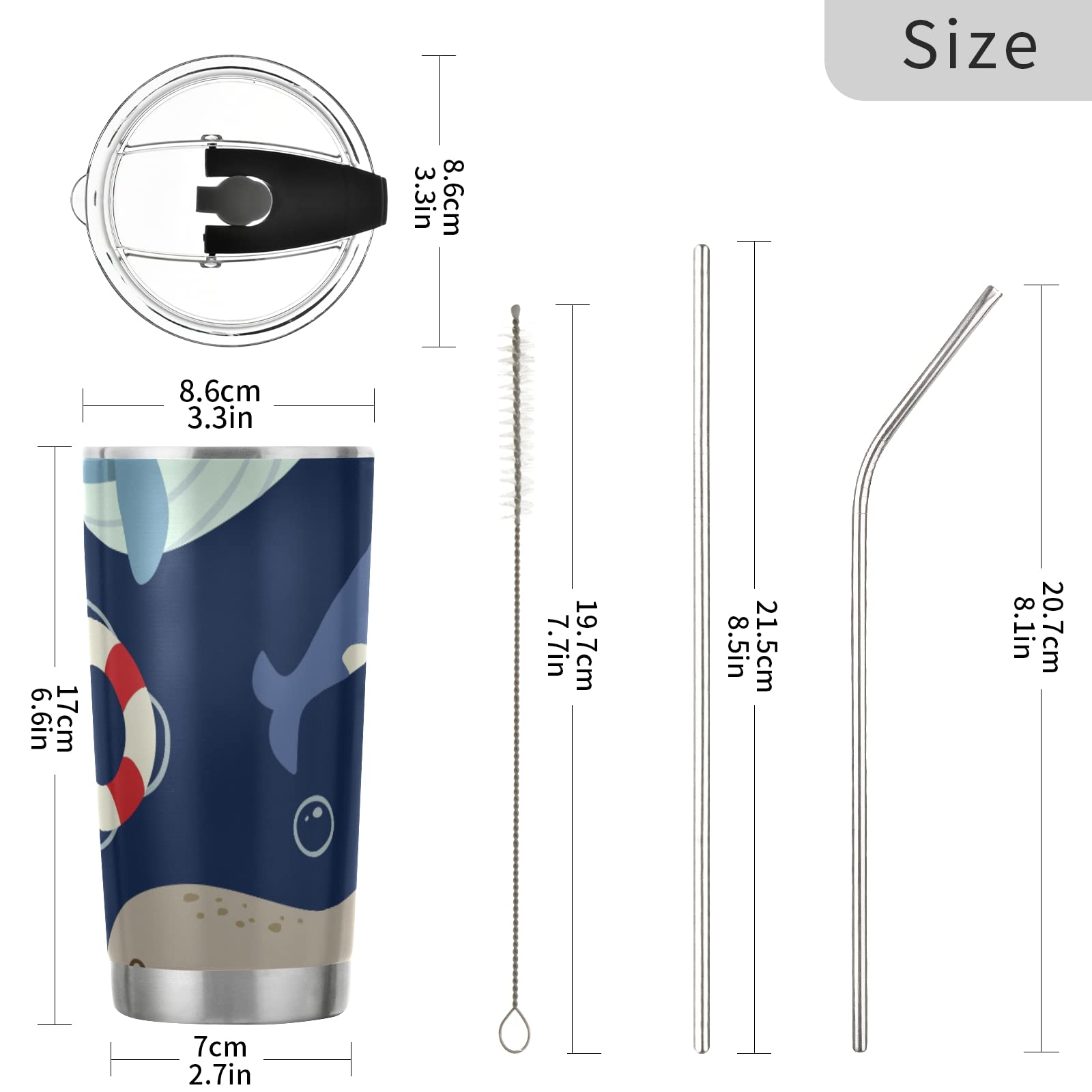 Borraccia Termica Mucca 600ml In Acciaio Inox Con Cannuccia - Isolata 24h Freddo / 8h Caldo, Senza BPA, Regalo Originale