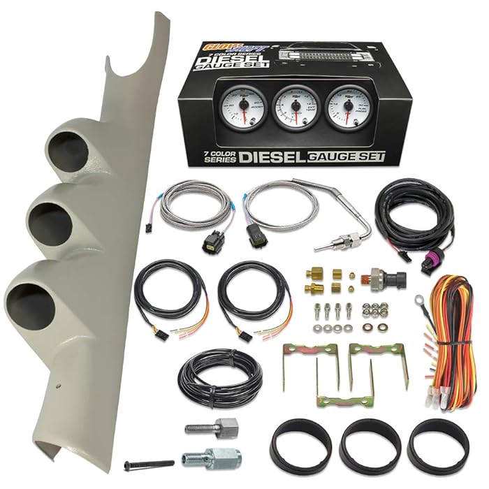 Buy GlowShift Diesel Gauge Package for 20032009 Dodge Ram Cummins 2500