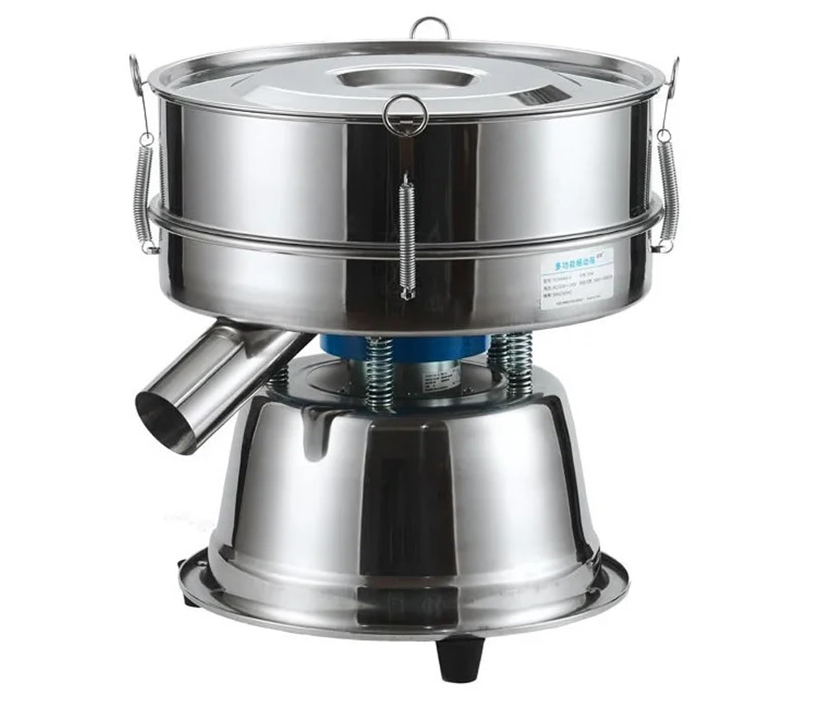 Máquina de tamiz alimentos 40cm y 2 salidas, empaquetadora, máquina criba eléctrica, vibratoria for polvo, materiales granos Alto rendimiento | 1 outlet