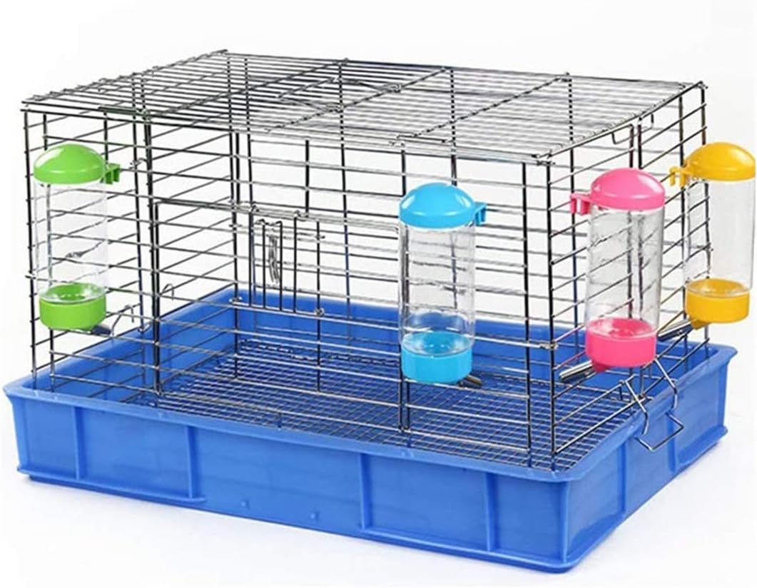 2Pcs 16Oz No Drip Small Animal Water Bottle,Bpa Free Best Water Bottle for Small Pet Bunny Ferret Hamster Rabbit Colors are Random