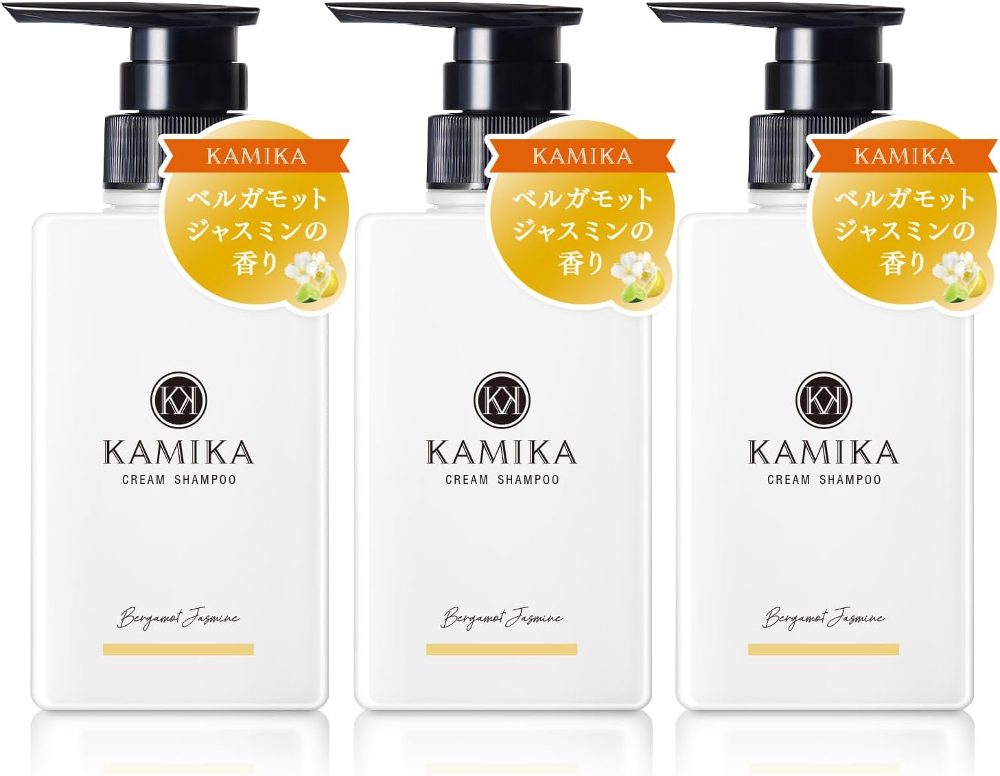 KAMIKA クリームシャンプー 400g ジャスミン KAMIKA クリーム