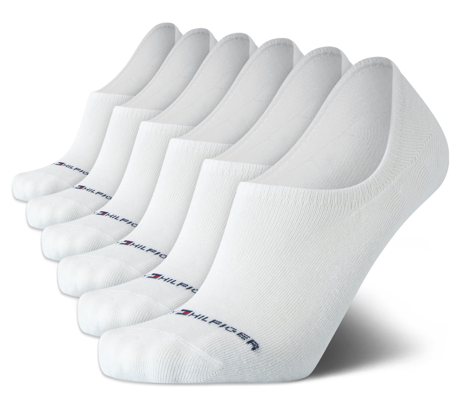 Tommy Hilfiger Men's Athletic Socks - Cushion Sport Liners (6 Pack)