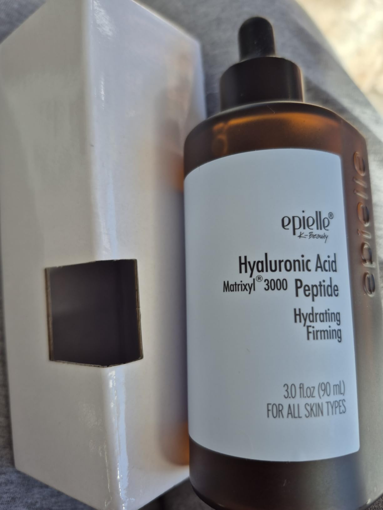 Epielle Complex Niacinamide 10% + Peptides Serum 3 fl.oz, Glowing and Firming Formula for Uneven Tone & Enlarged Pores, Anti-Aging for Face, Korean Skin Care (Vitamin C + Peptides Serum)