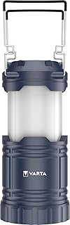VARTA Linterna LED L10 (brillo ajustable flexible, asas, gancho integrado e imanes), color azul para exteriores, camping, aventura, bricolaje, vida cotidiana