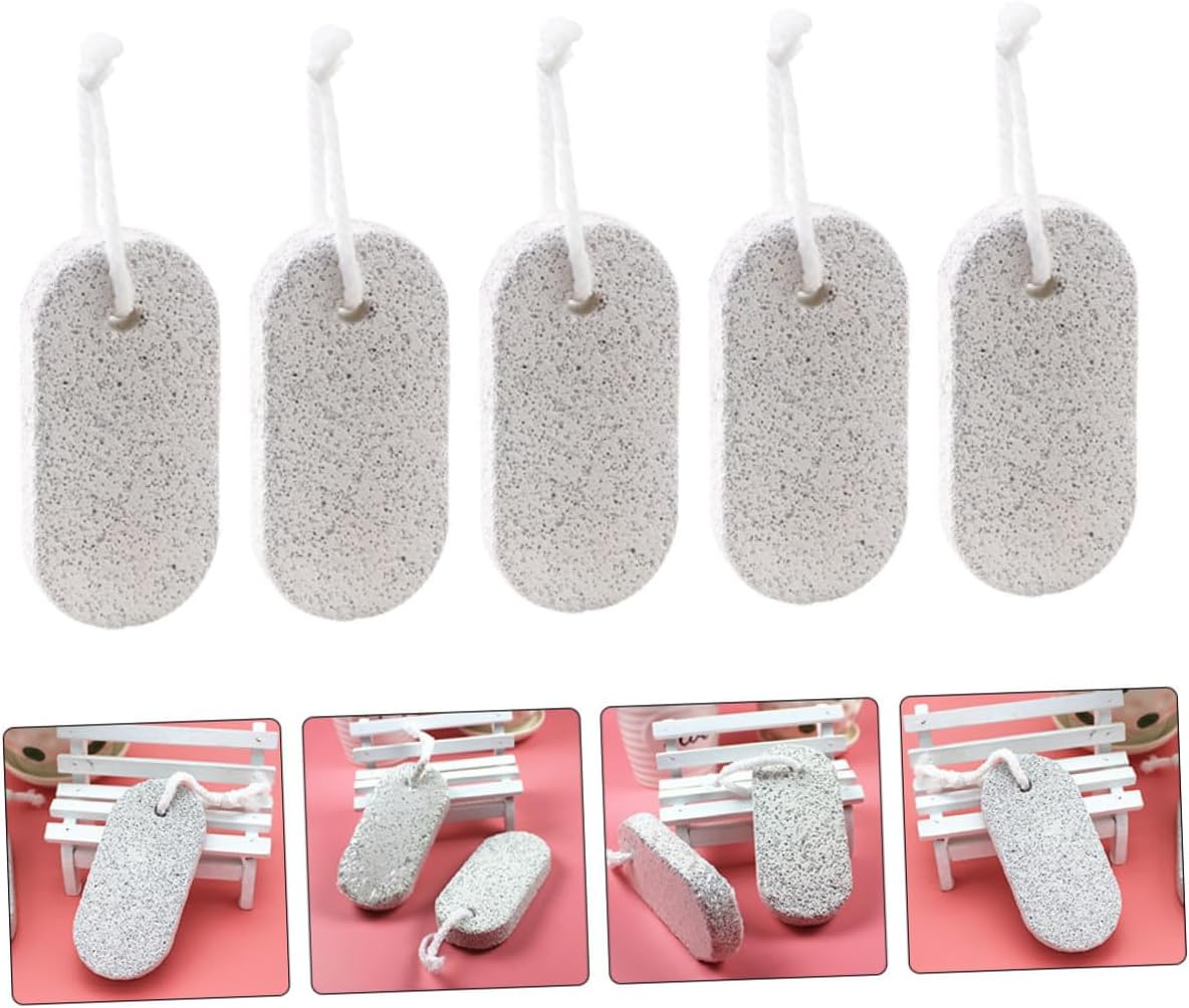 STOBAZA 20PCS Volcanic Stone Foot Pumice Stones Dead Skin Callus Remover Exfoliating Foot Grinding Tools for Female and Salon-Quality Pedicure at Home