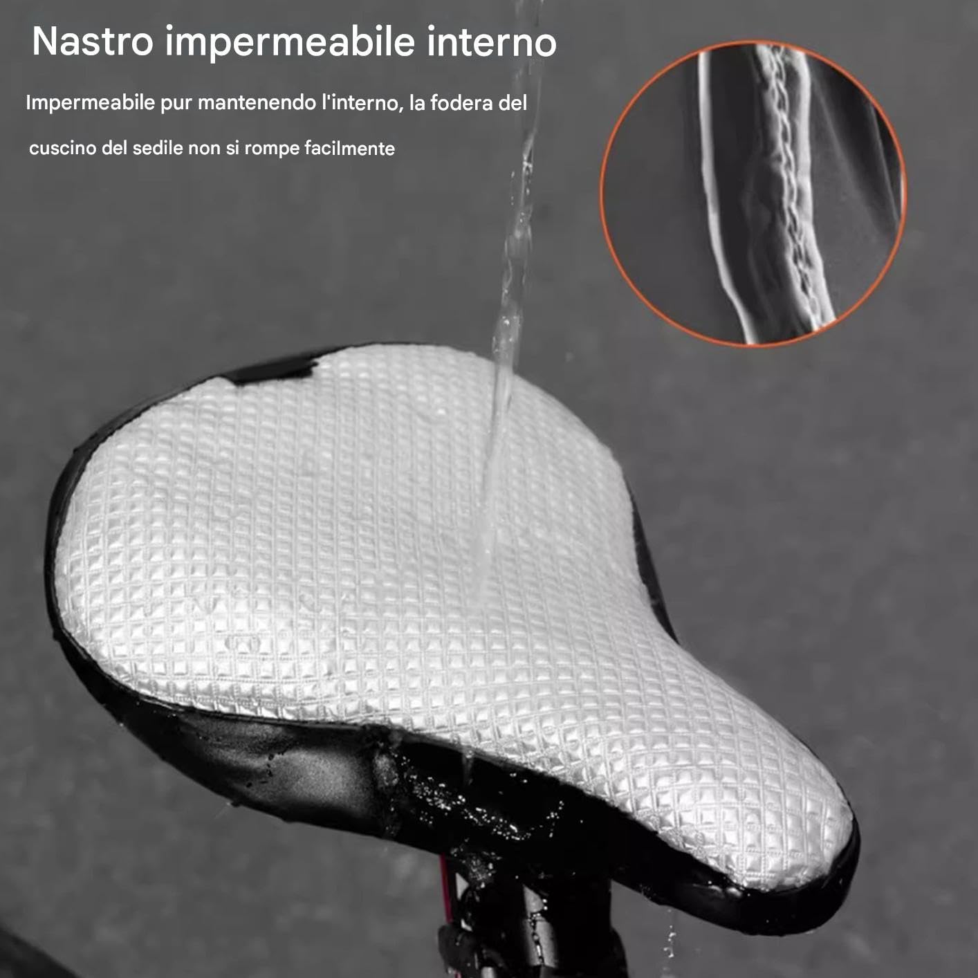 Coprisella per Bici | Coprisella per Biciclette,Copri Sella Anti UV per Ciclismo Esterno e Strada