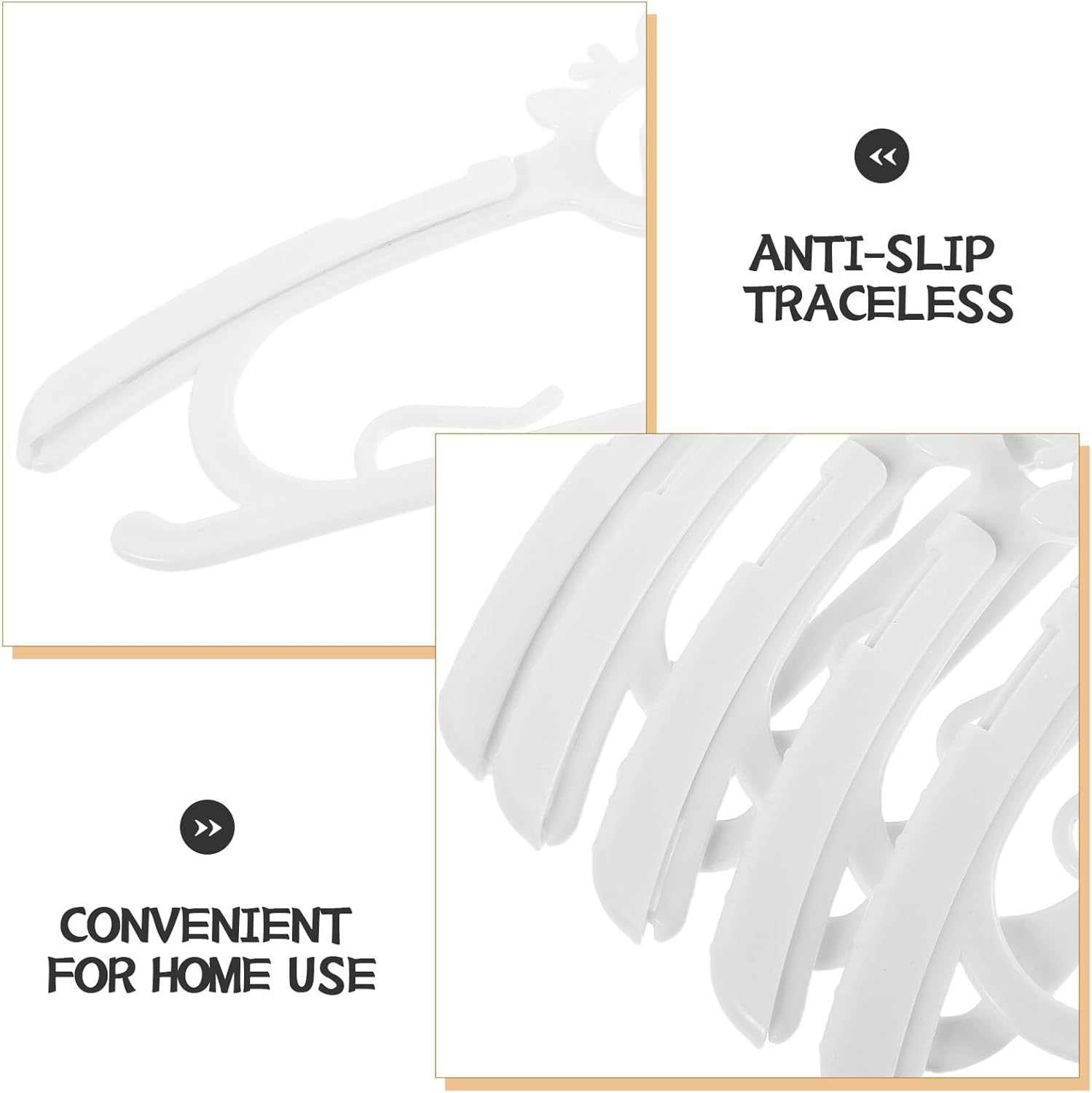 30pcs Adjustable Hangers for Nursery Closet, Non-Slip Plastic Coat Hangers with Retractable Design, Clothes Rack and Wardrobe Storage