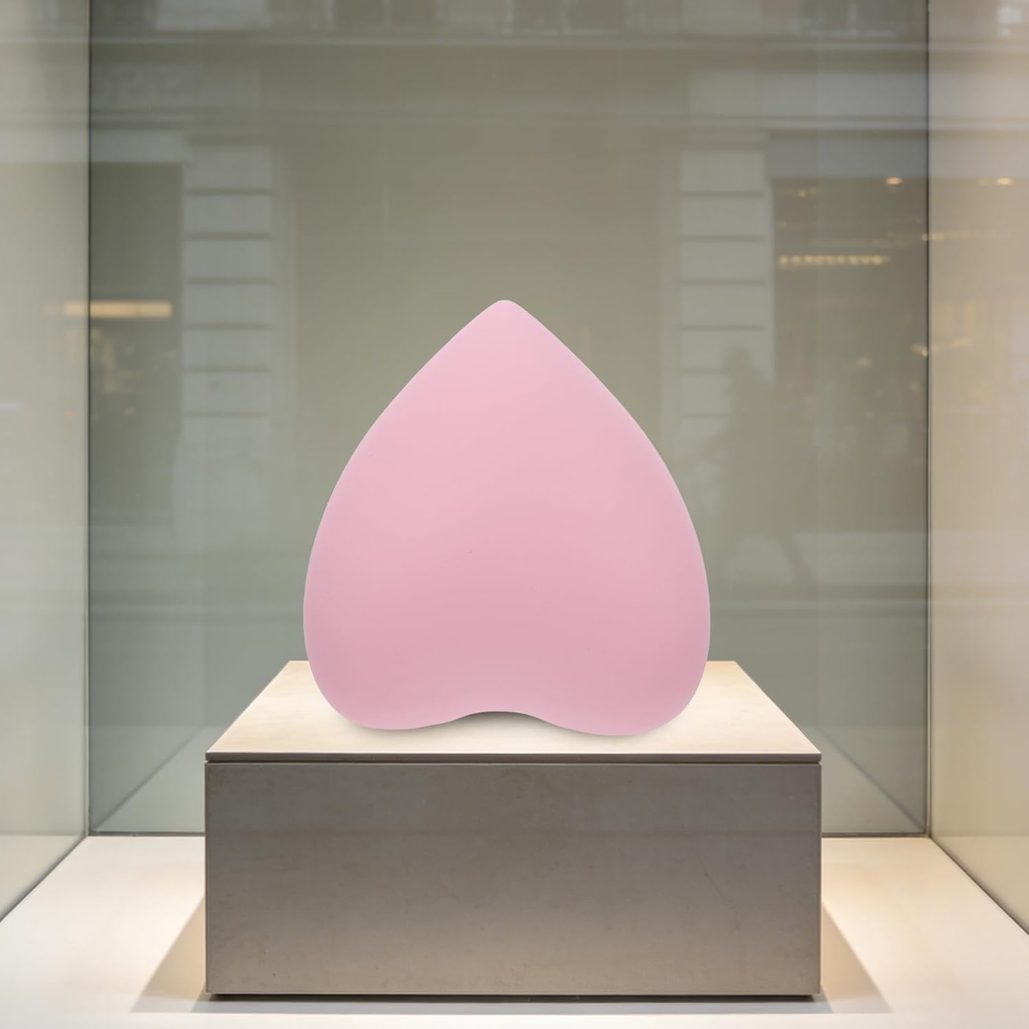 Female Hip Display Mannequin Heart-Shaped Design Plastic Mannequin Model for Women Panty, Underwear, and Swimsuit Retail Showcase 12.6x12x7 Pink