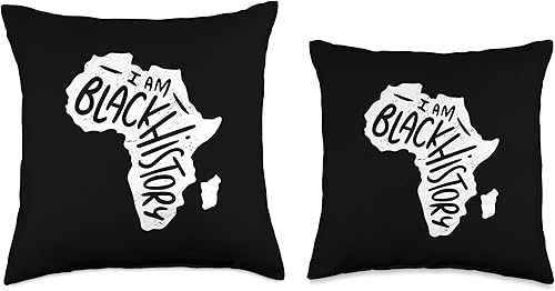 Miniatura 3 de I AM Black History Month African Pride February Meme Throw Pillow, 16x16, Multicolor