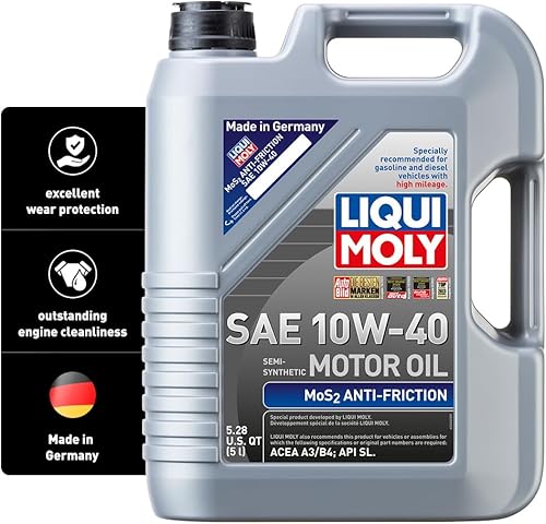 Liqui Moly, aceite para motor MoS2, antifricción 10W-40