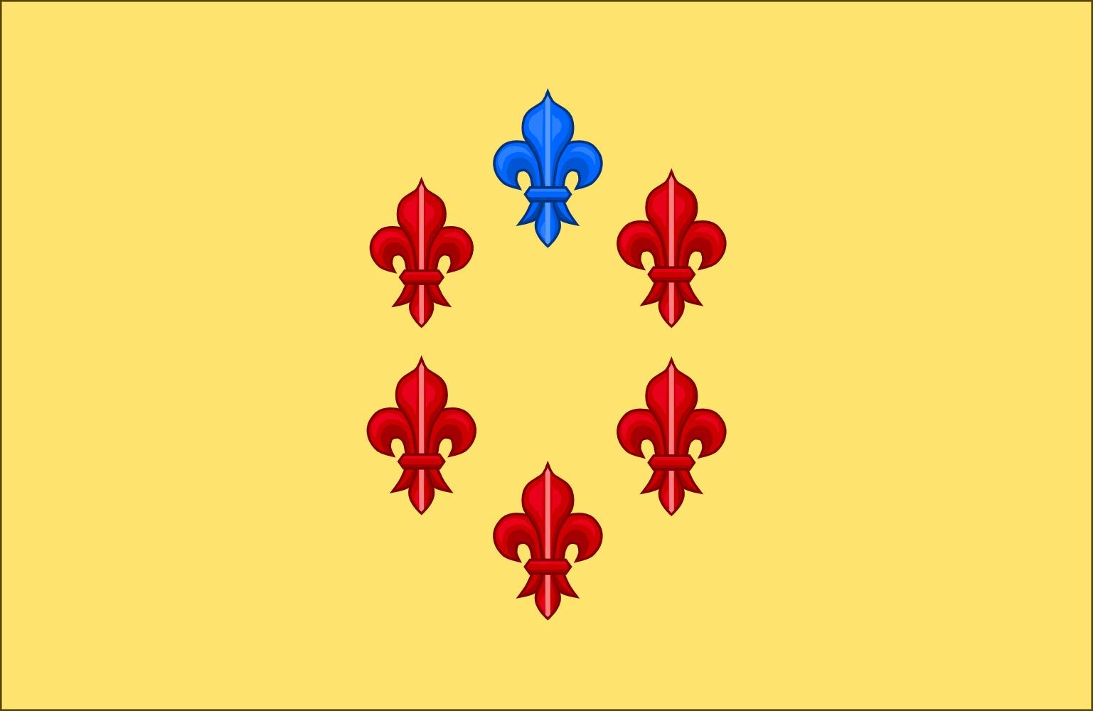 Drapeau grand Count of Ýñigo-Genio drapeau paysage extérieur résistant vent