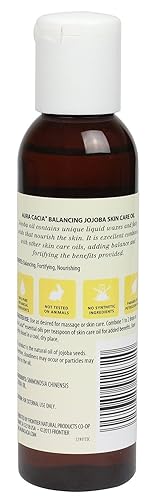 Miniatura 3 de Aura Cacia Aceite natural para el cuidado de la piel, Jojoba equilibrante, 4 onzas líquidas