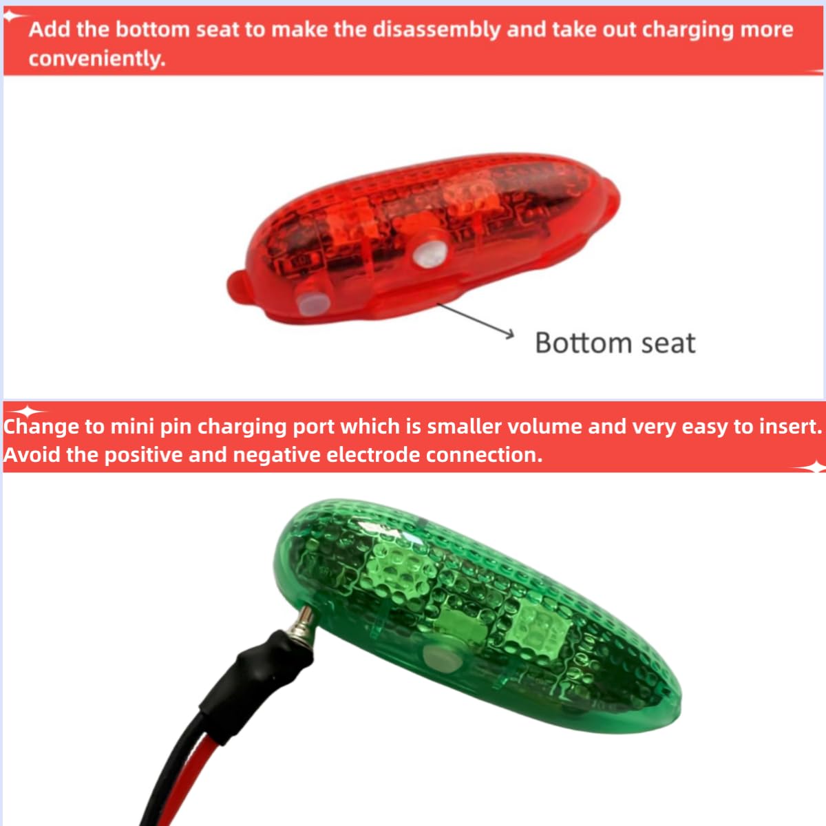 Upgrade V3 Crazy Light Kit di luci LED impermeabili per aereo RC idrovolante jet aereo Fix Wing Quadcopter, luci ricaricabili per drone con 3 modalità, super mini luci stroboscopiche per volo notturno