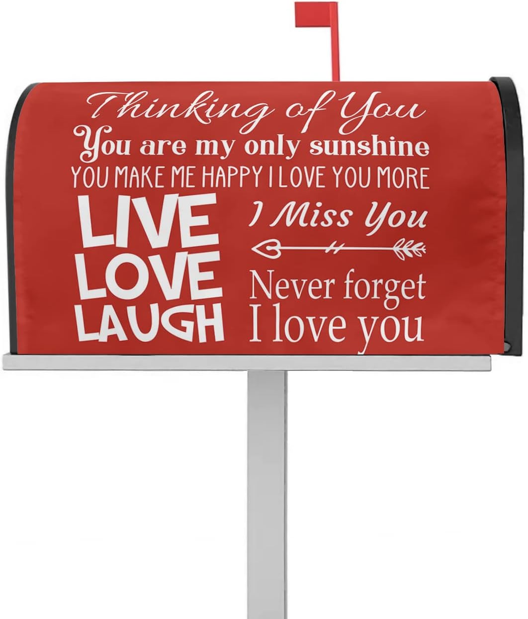 Word Mailbox Cover Standard Size 21" Lx 18" W