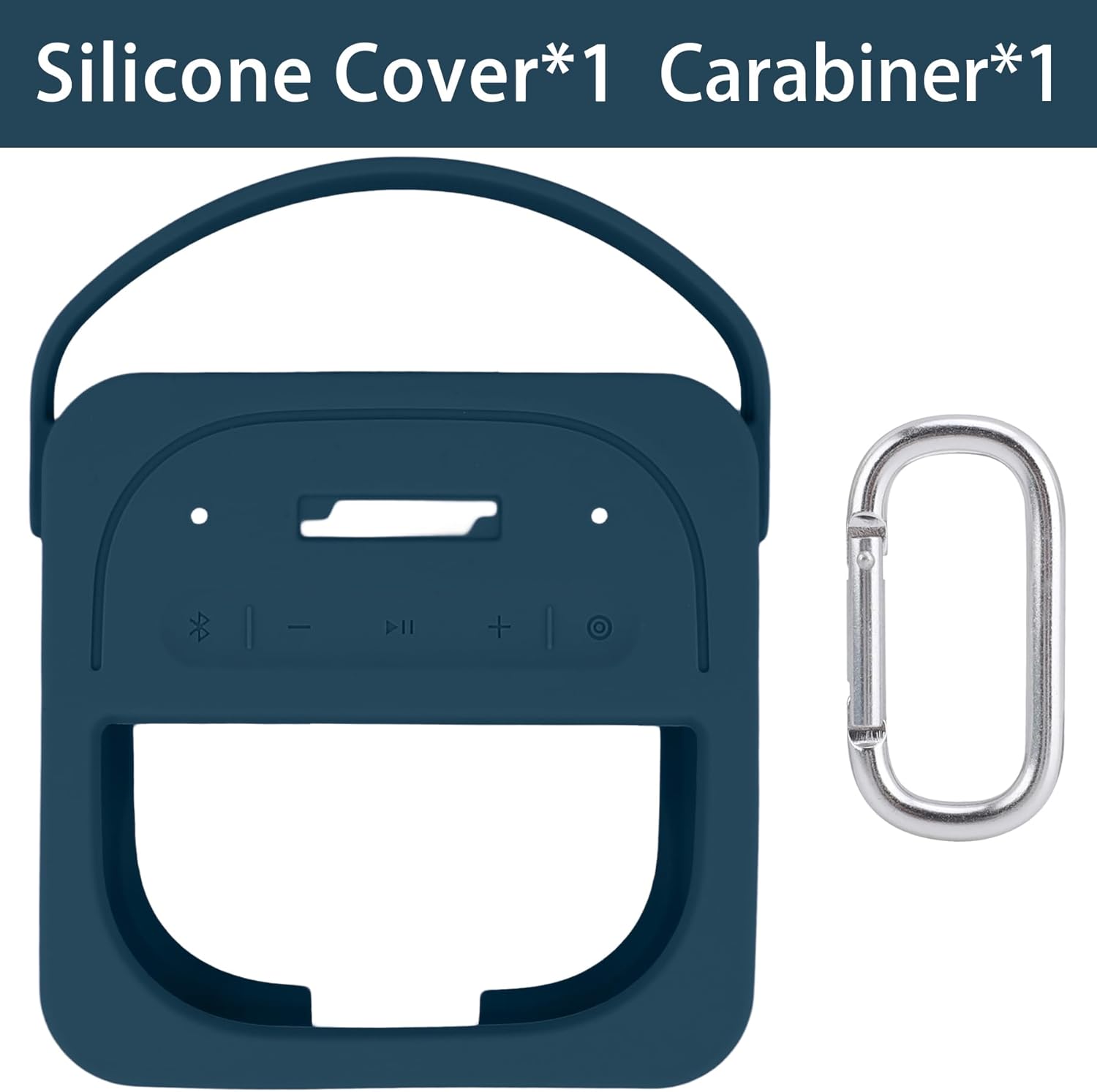 for Bose New SoundLink Micro 2nd Gen Bluetooth Speaker Silicone Cover(Twilight Blue) - Image 3