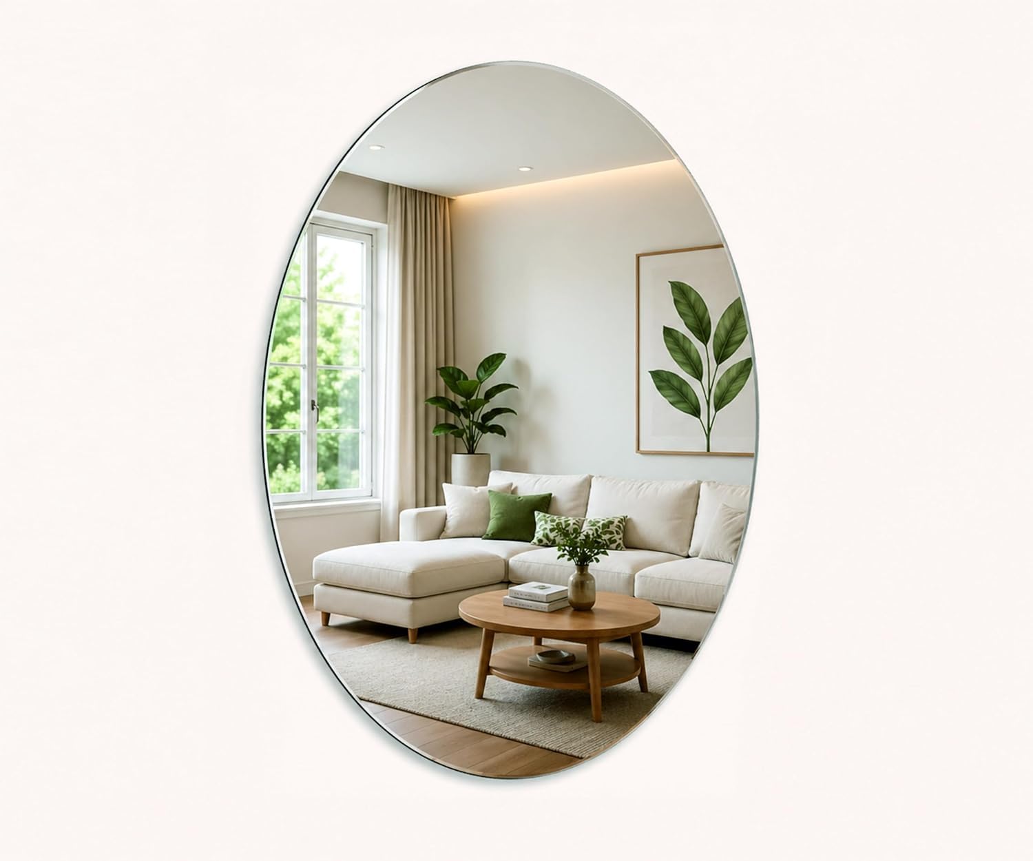 Plastic Mirror Sheets for Wall Decor, 30 x 45 cm Rectangle Acrylic Mirror Tiles (Pack of 4) | Lightweight Self Adhesive Reflective Mirror Stickers for Home, Bedroom, Living Room-image-41