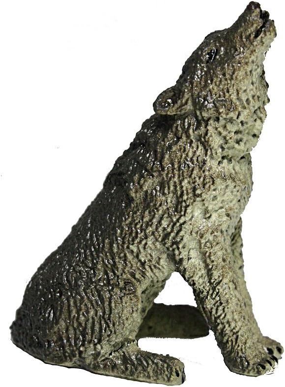 2.5 inch Mini Wolf Model Realistic Rubber Replica by Mamejo Nature
