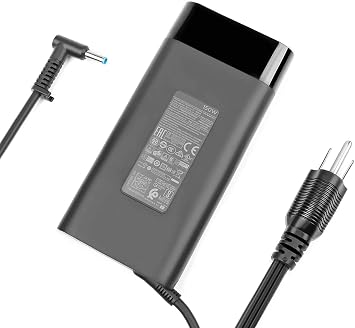 150W 7.7A Power Adapter Compatible for HP OMEN 15 17/Pavilion Gaming 15 17 Laptop/Zbook 15 G3 G4 G5 G6, TPN-CA11 TPN-DA09 L32661-001 with Power Cord