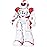 KingsDragon Robots Toy for Kids, RC Gesture Sensing Toy, Interactive Walking Singing Dancing Robot Birthday Presents for Boys Girls Age 6 7 8 9 Years Old,Red