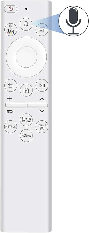 for Samsung Frame TV Remote, for 2018-2025 Samsung Remote Control for Smart TV with Voice Control. No Solarcell. 2-Year Warranty.