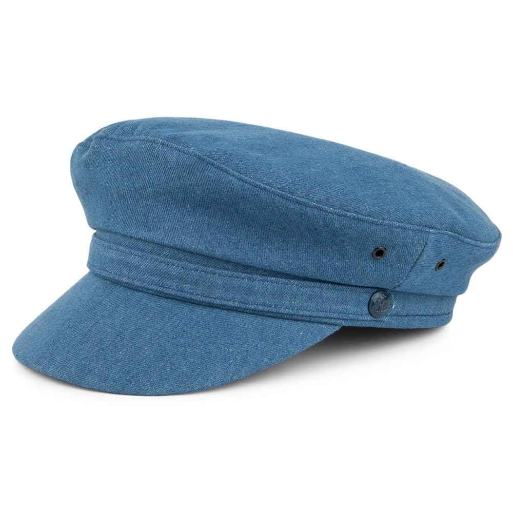 Jaxon & James Cotton Fiddler Cap - Denim - Medium