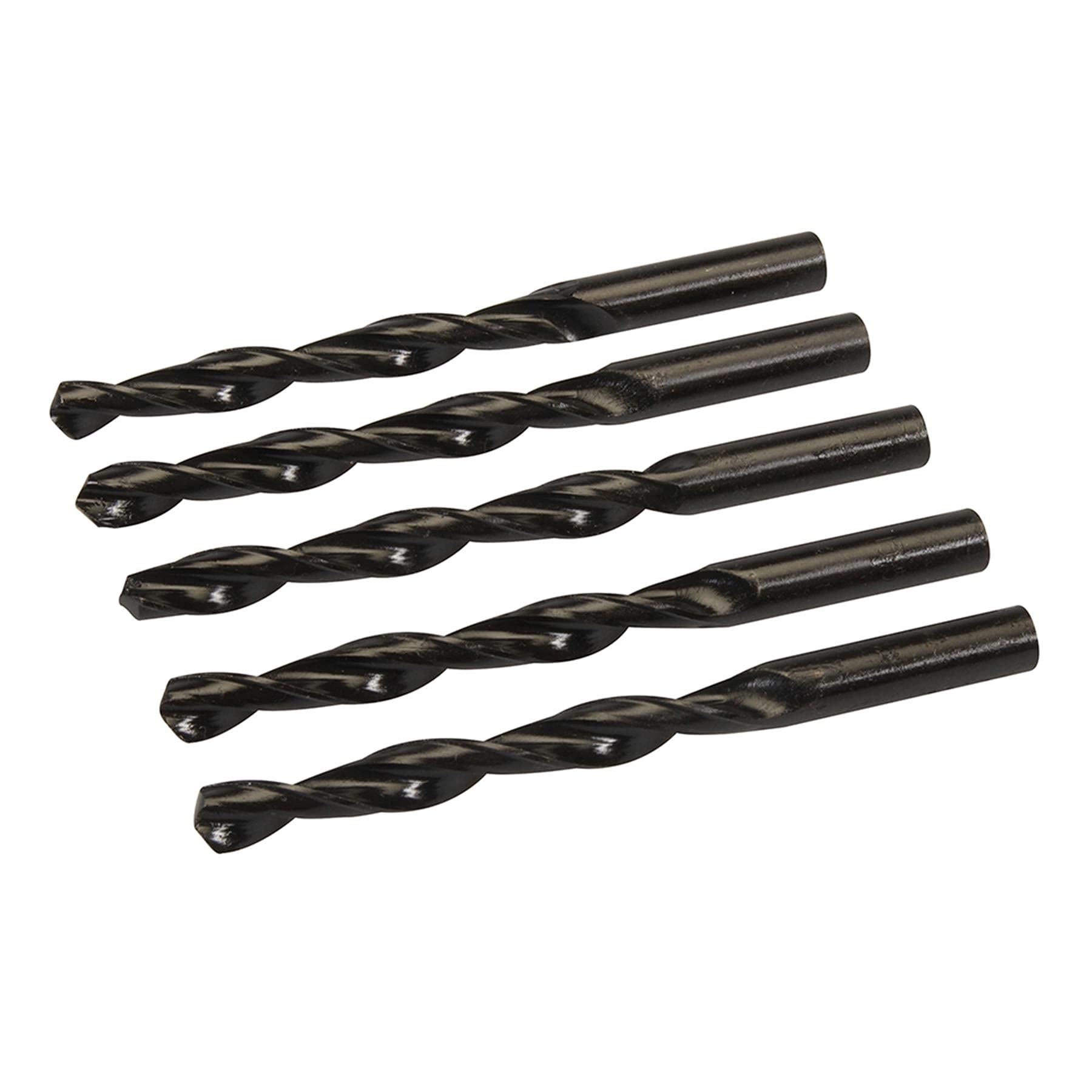 Dapetz ® 10Pcs x 10.5mm HSS Jobber Drill Bits, Black Twist Drill Bits for Stainless Steel Copper Aluminium Alloy Metal, Wood and Plastics DIN338