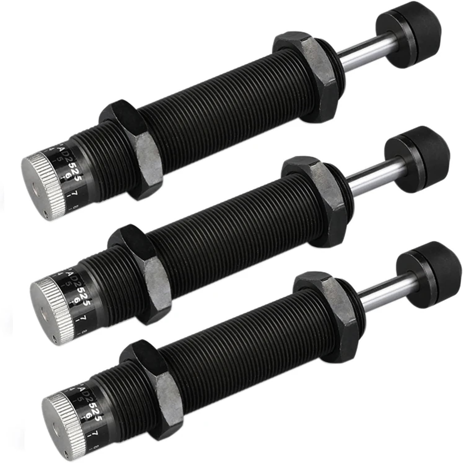 AD Low Speed Pneumatic Hydraulic Shock Absorber Adjustable Hydraulic Buffer AD2016 1Pcs(AD2025-5)