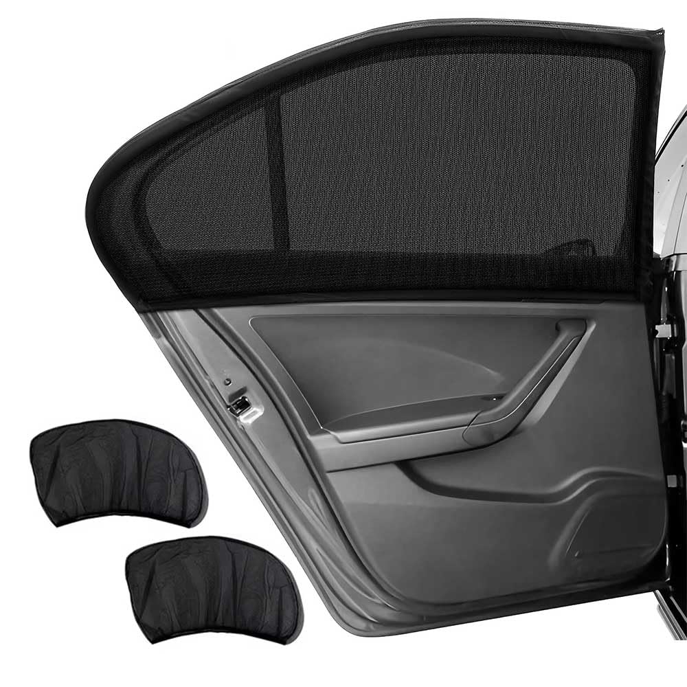 CIHAQQ Car Window Shades for Baby UV Protection for Dacia Sandero 3 / Sandero Stepway 3 III 2021-2024 2025, 2 Pack Car Rear Children's Window Shades for Adults Pets,Car Blinds Fits Most Vehicles