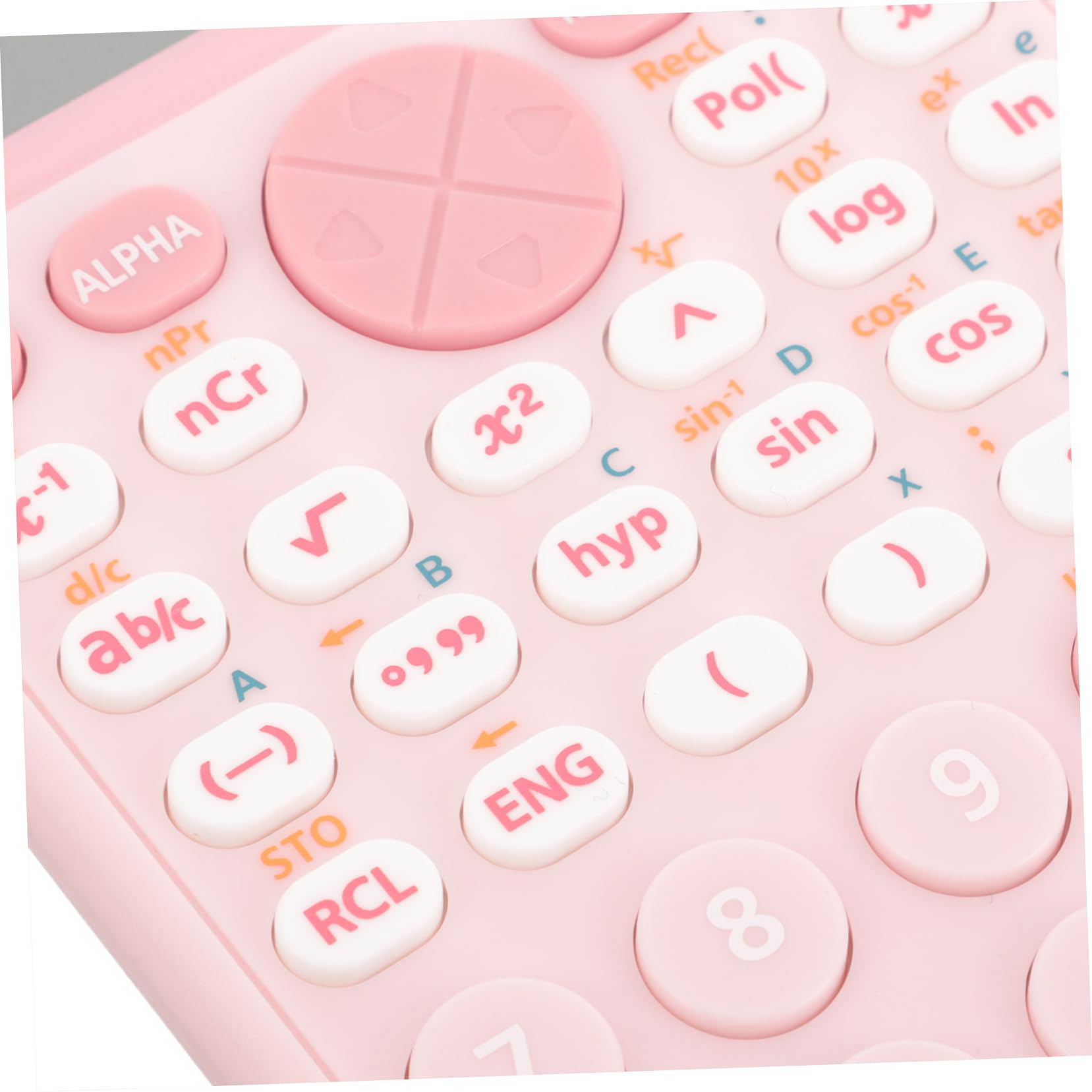 Lurrose 3piezas Calculadora Electrónica De Funciones para Estudiantes Universitarios Práctica para Matemáticas Física y Química Color Rosa