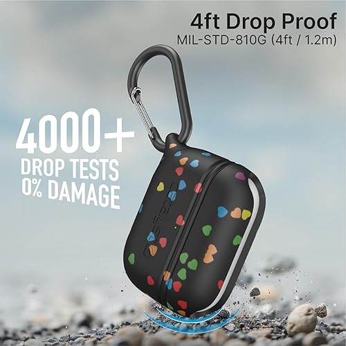 Miniatura 6 de Catalyst Funda para AirPods Pro 3, Impermeable IP67 y a Prueba de Caídas Funda de Silicona para Apple AirPods Pro 3, Compatible con Carga AP3