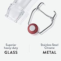 Vista 5 de Bormioli Rocco – Botella de Swing de 12.5CL (4.25 onzas) - Transparente