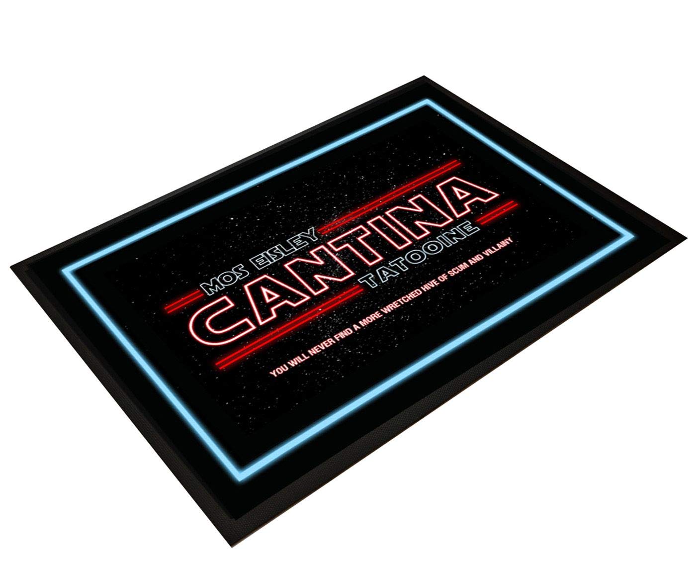 Artylicious Mos Eisley Cantina, Tatooine, floor mat for home, bar, pub, non-slip Door Mat