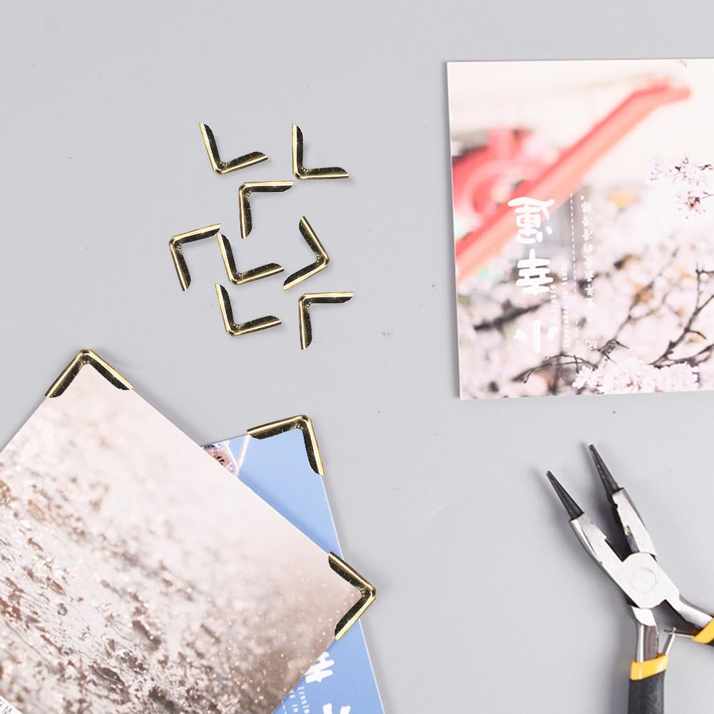 NUOBESTY Lot De 100 Coins De Protection En Métal Pour Ordinateur Portable